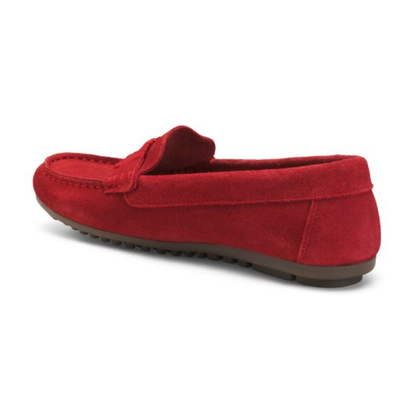 PIERO MASETTI Made In Spain Suede Decorative Stitching Mocassins - Picture 2 of 2